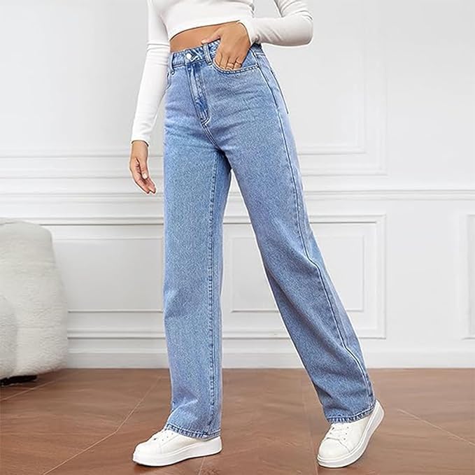 Jade | High-Waist Wide-Leg Jeans
