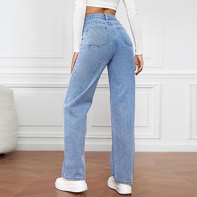 Jade | High-Waist Wide-Leg Jeans